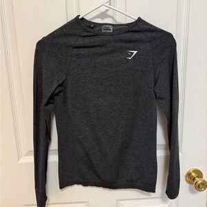 Gymshark Seamless Grey Long Sleeve Size L